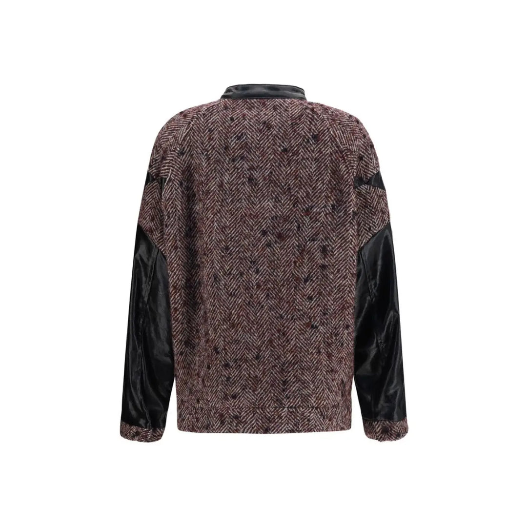 Kristina Ti Multicolor Wool Oves Aries Full-length Jacket