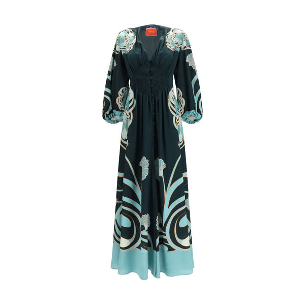 La Double J Blue Silk Casual Dress women’s dress