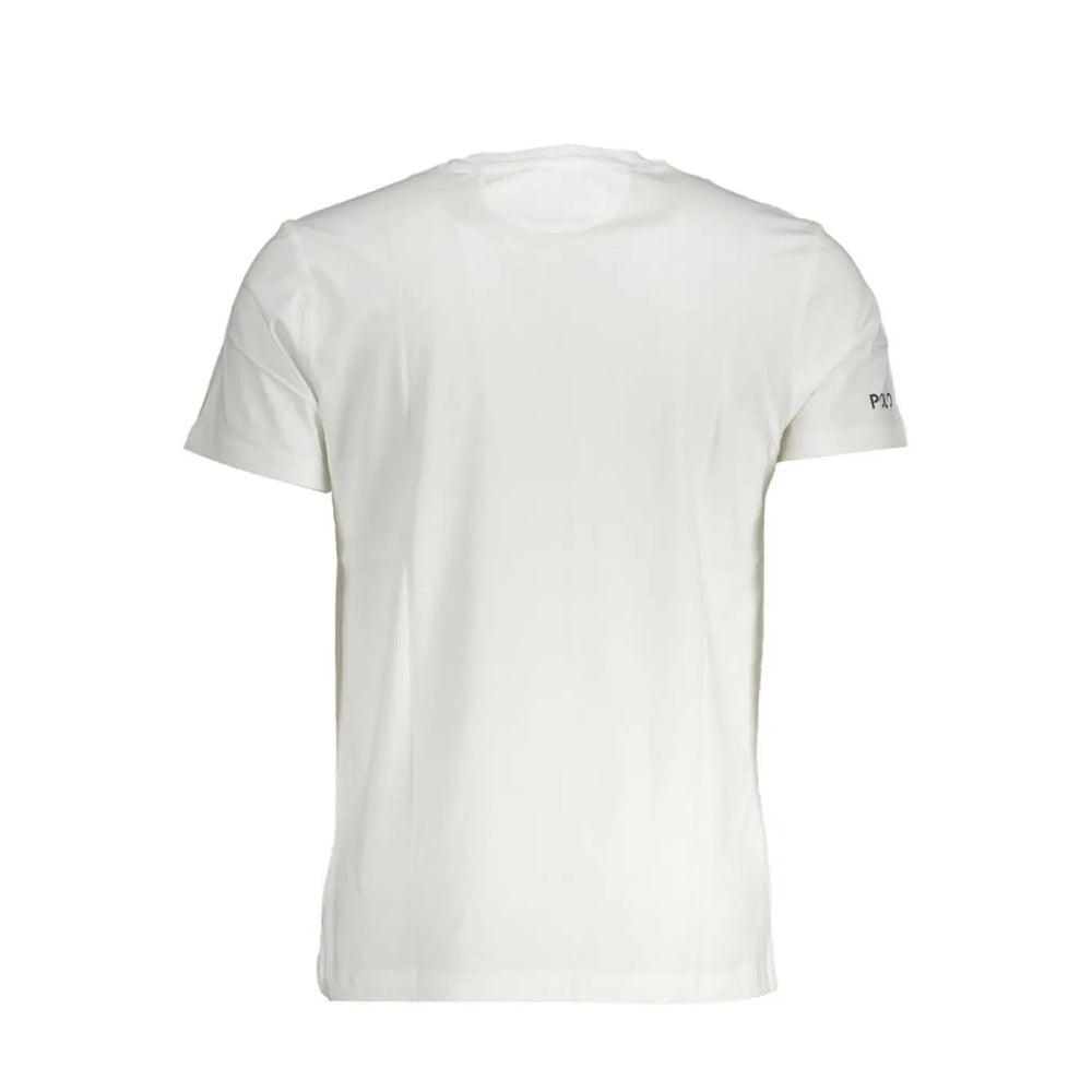 La Martina Bianco Cotton Men T-shirt