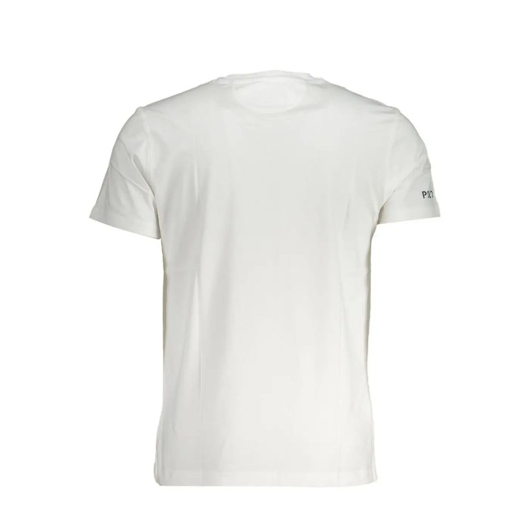 La Martina Bianco Cotton Men T-shirt