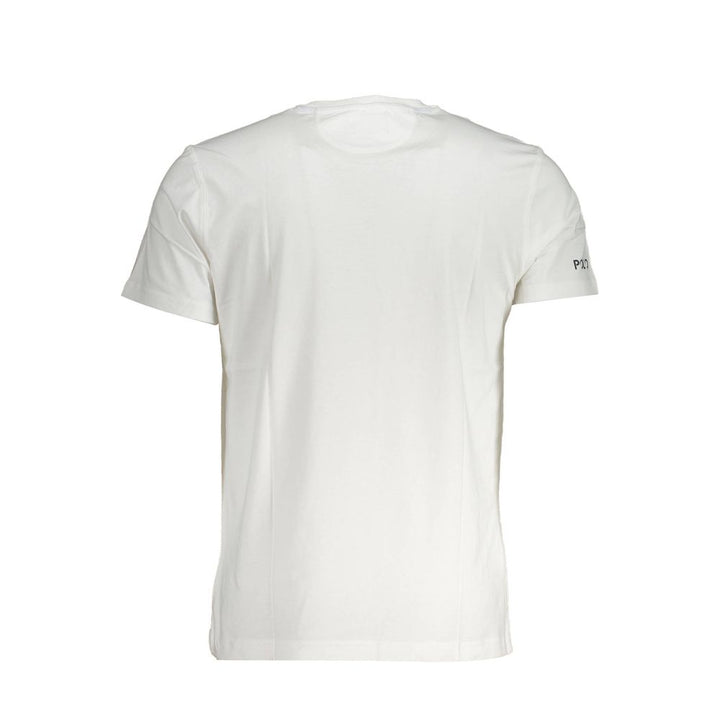 La Martina Bianco Cotton Men T-shirt