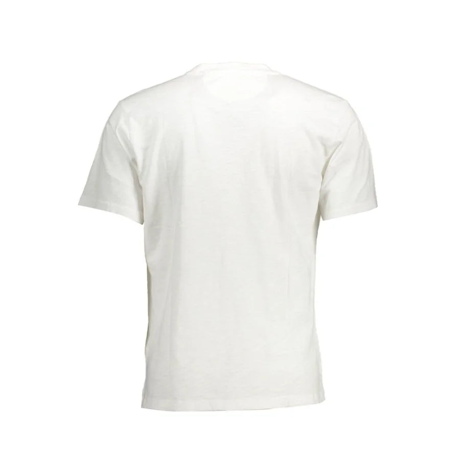 La Martina Bianco Cotton Men T-Shirt