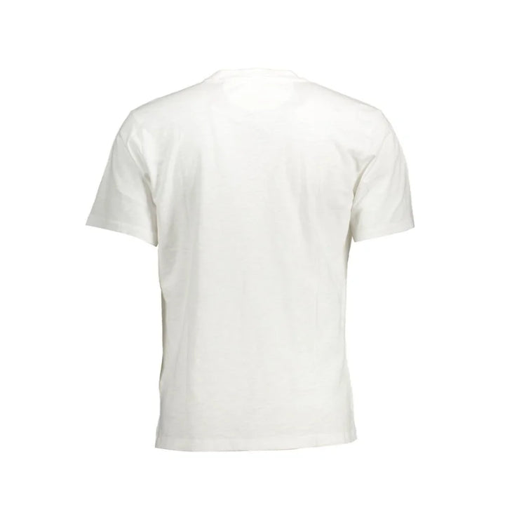 La Martina Bianco Cotton Men T-Shirt
