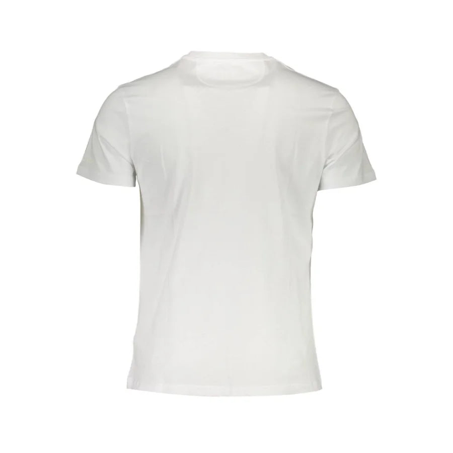 La Martina Bianco Cotton Men T-Shirt