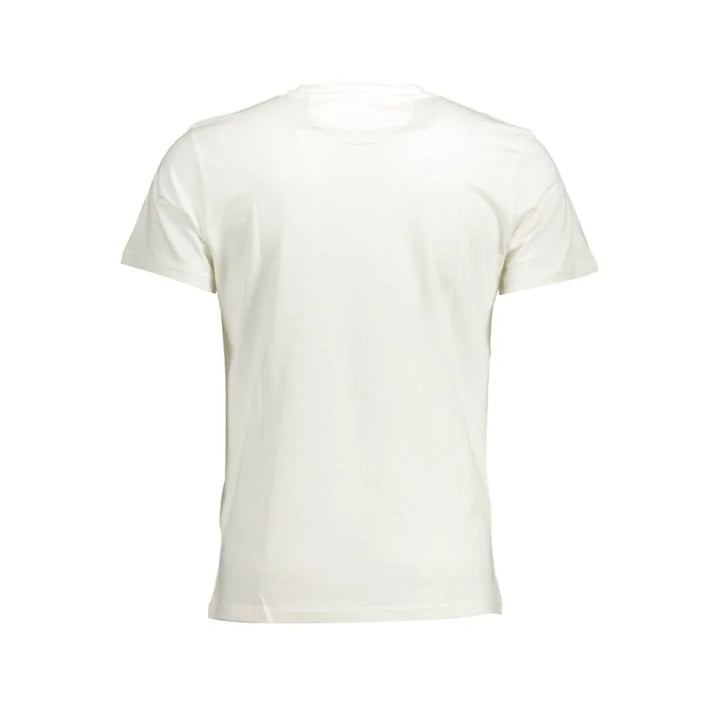 La Martina Bianco Cotton Men T-Shirt