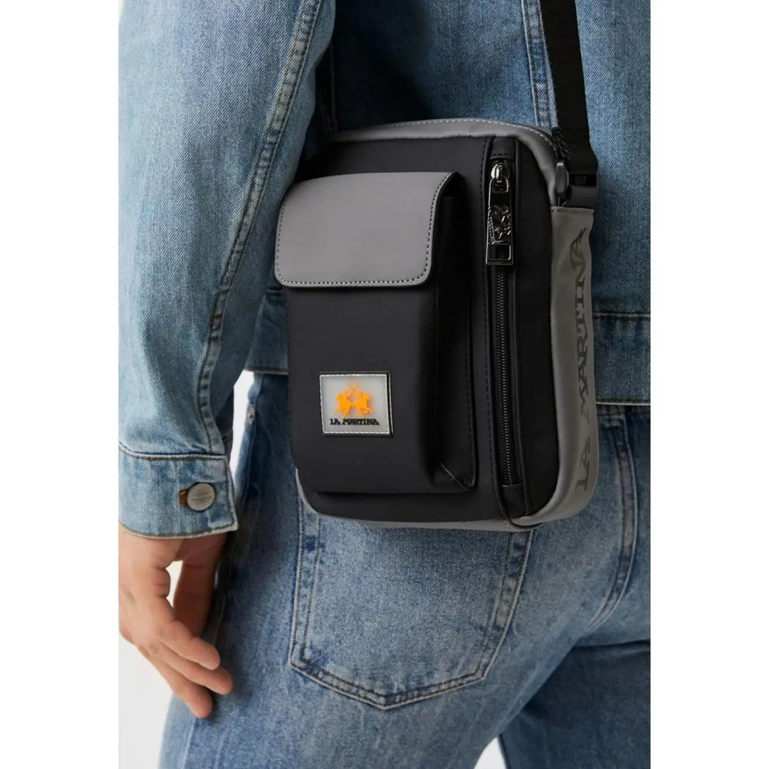 Men’s La Martina Bicolor Polyethylene Crossbody Bag