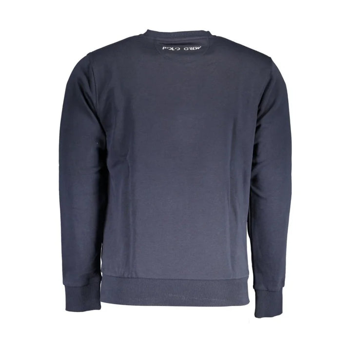 La Martina Black Cotton Men’s Sweatshirt