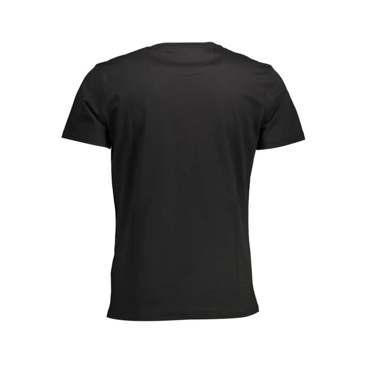 La Martina Black Cotton Men’s T-Shirt
