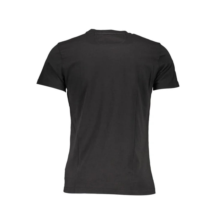 La Martina Black Cotton Men’s T-Shirt