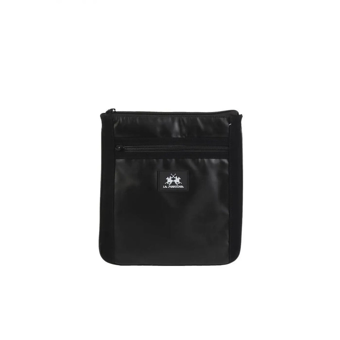 Men’s La Martina Black Polyethylene Crossbody Bag