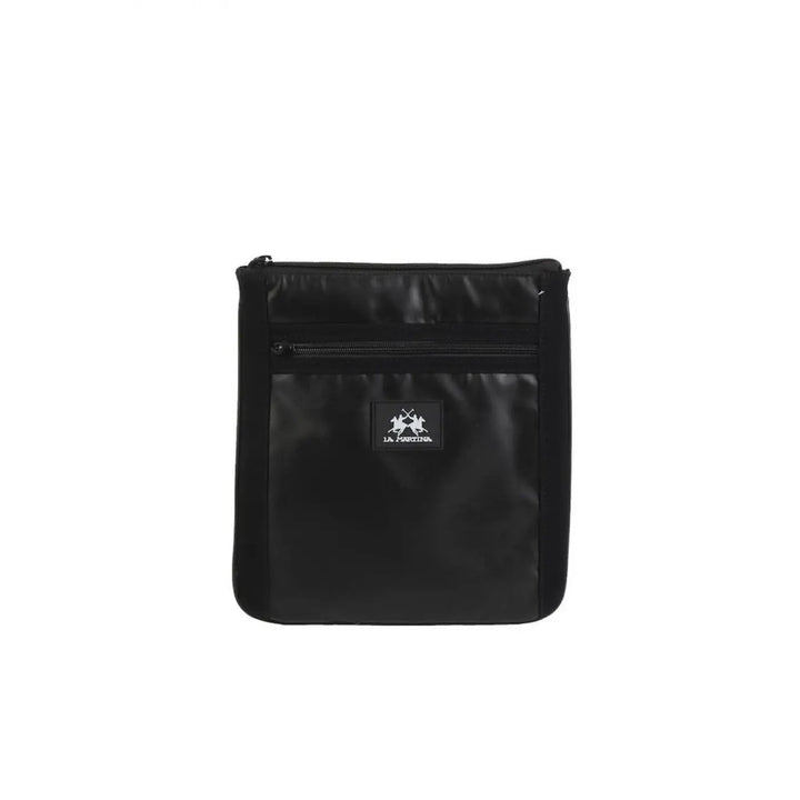 Men’s La Martina Black Polyethylene Crossbody Bag