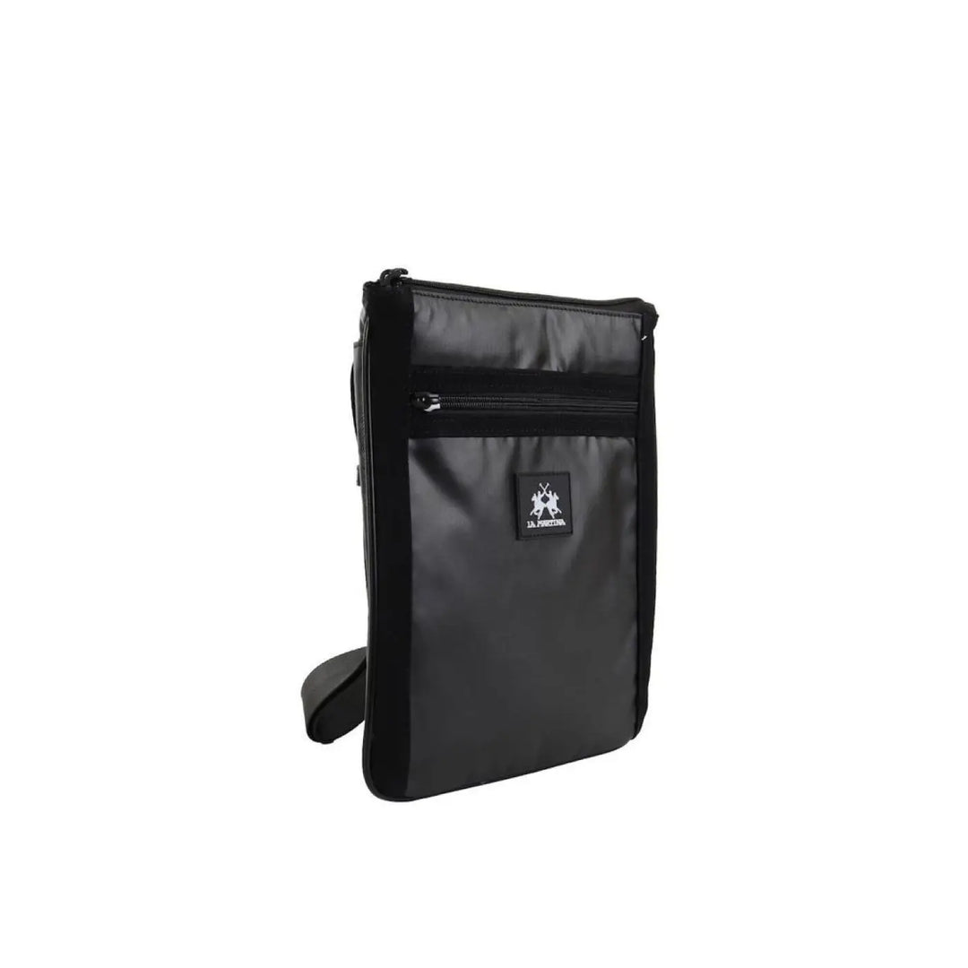 Men’s La Martina Black Polyethylene Crossbody Bag