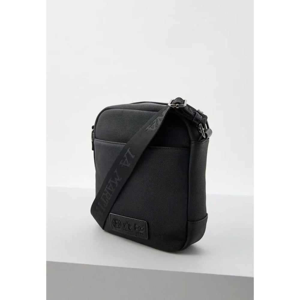 Men’s La Martina Black Polyethylene Crossbody Bag