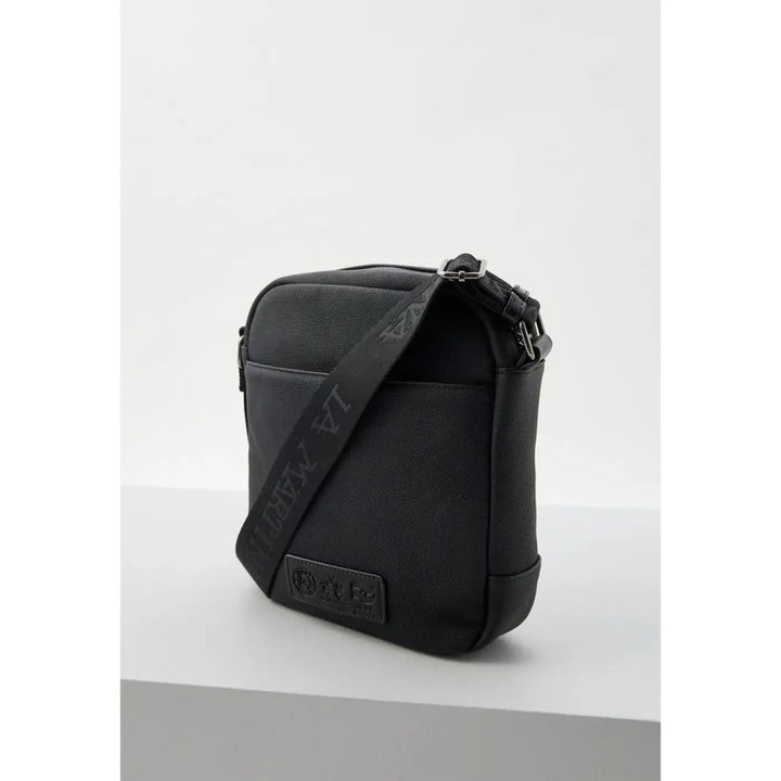 Men’s La Martina Black Polyethylene Crossbody Bag
