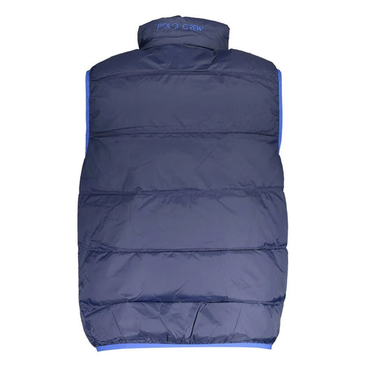La Martina Blu Polyamide Men’s Vest