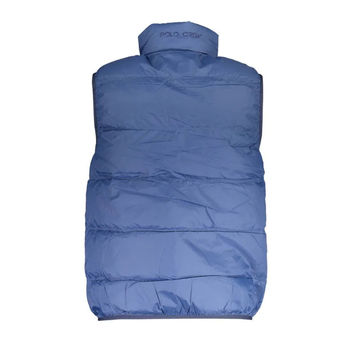 La Martina Blue Polyamide Men’s Vest