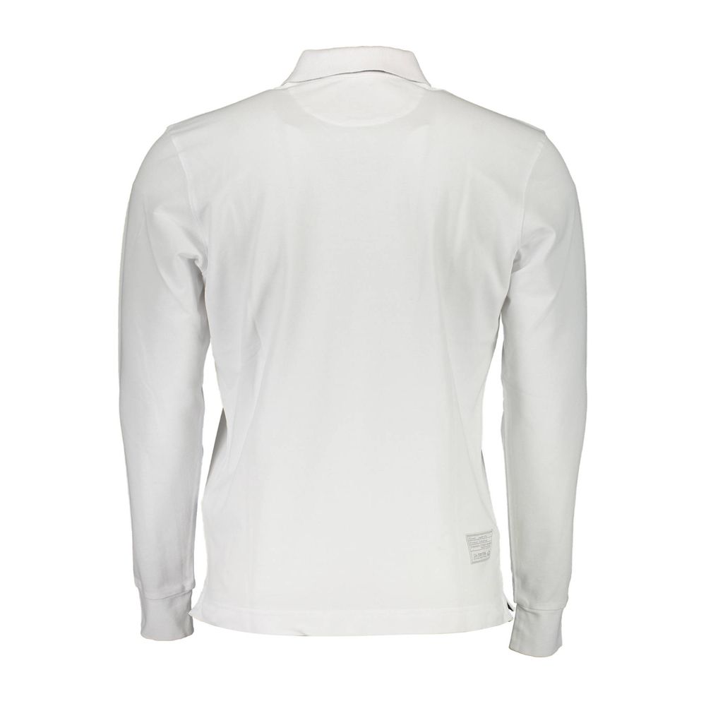 La Martina Elegant Long-sleeved Polo with Contrast Detailing