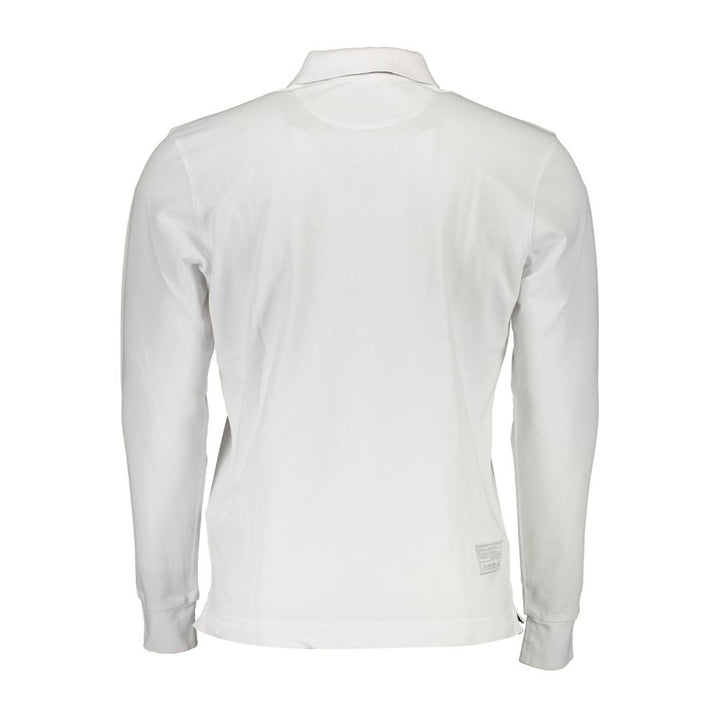 La Martina Elegant Long-sleeved Polo with Contrast Detailing