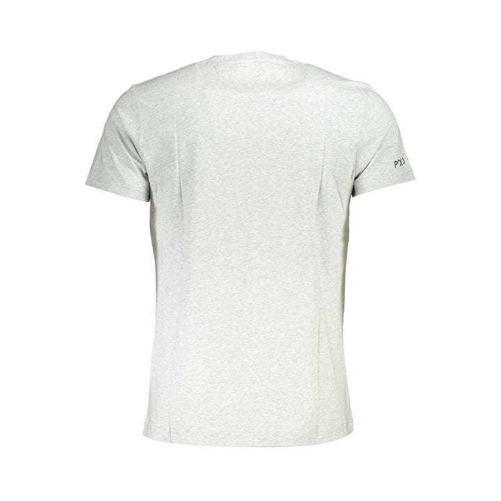 La Martina Grigio Cotton Men T-shirt