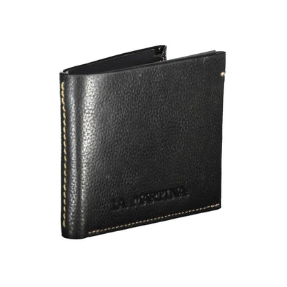La Martina Nero Pelle Mens Wallet