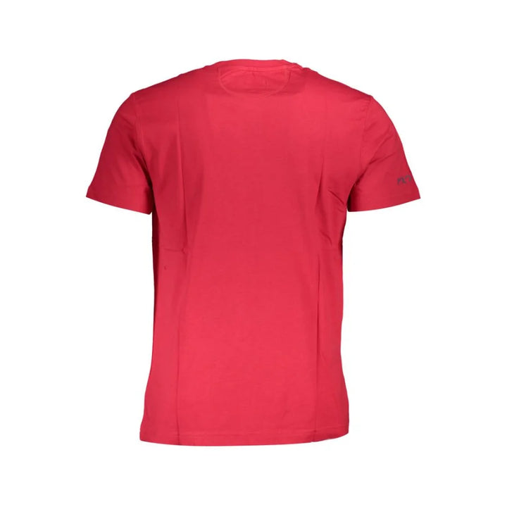 La Martina ’Rosso Cotton Men’s T-Shirt’