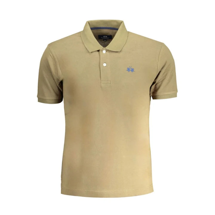 La Martina Verde Cotton Men’s Polo Shirt