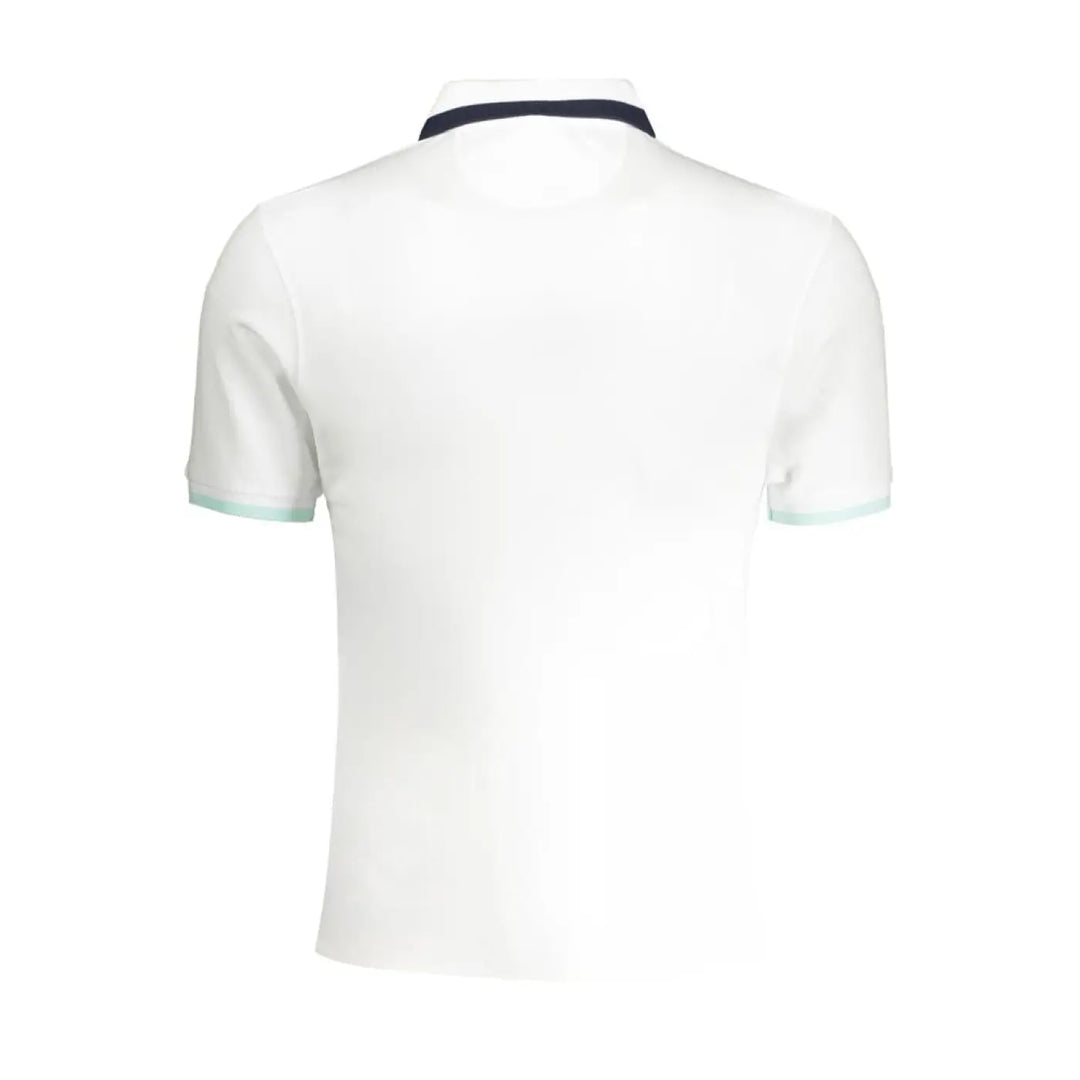 La Martina White Cotton Men’s Polo Shirt