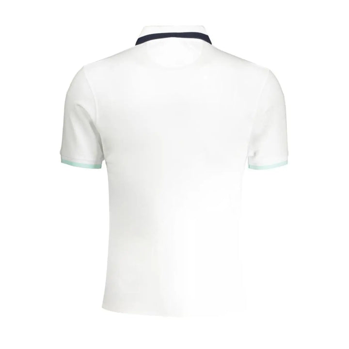La Martina White Cotton Men’s Polo Shirt