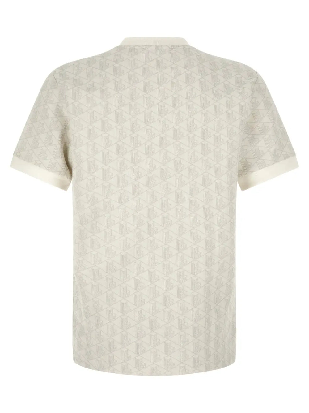 Lacoste Beige Polyester T-shirt