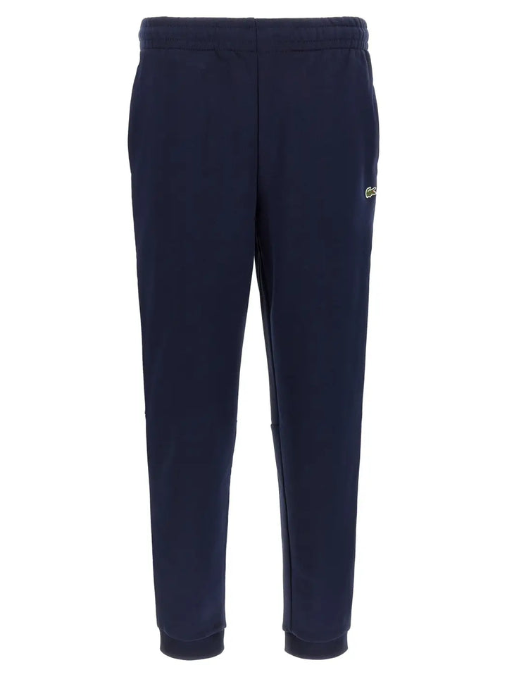 Lacoste Blue Cotton Joggers (workout Pants)
