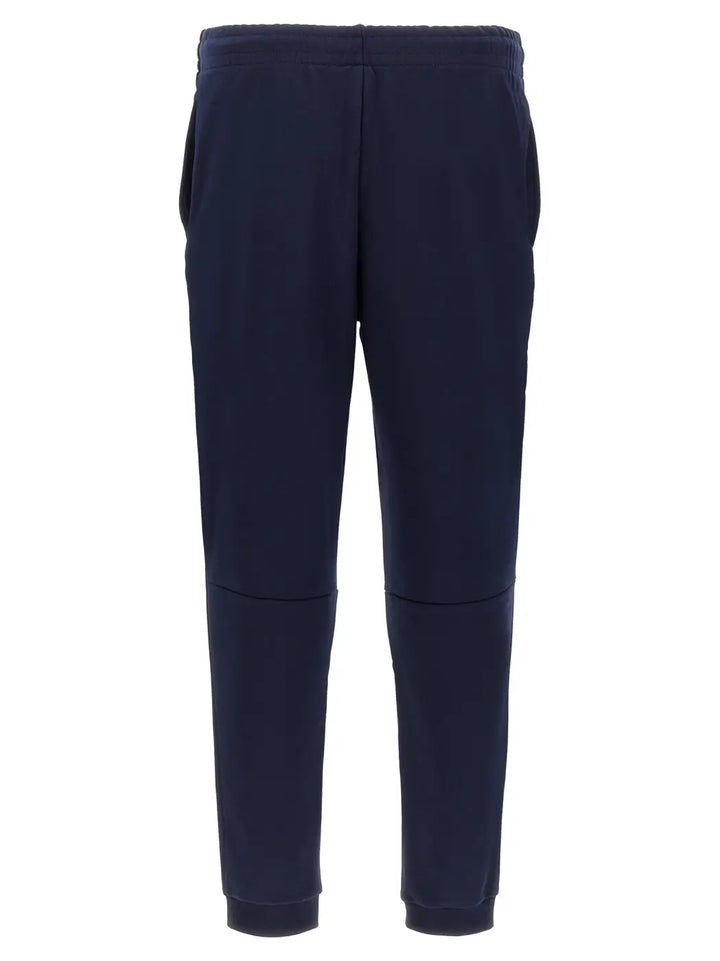 Lacoste Blue Cotton Joggers (workout Pants)