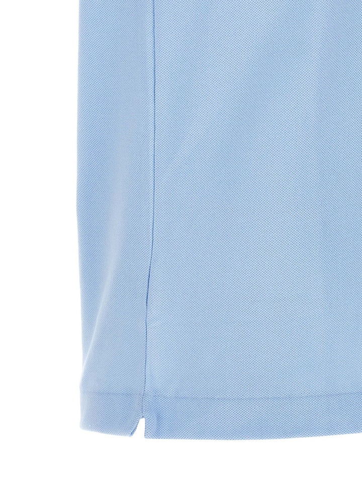 Lacoste Blue Cotton Polo Shirt