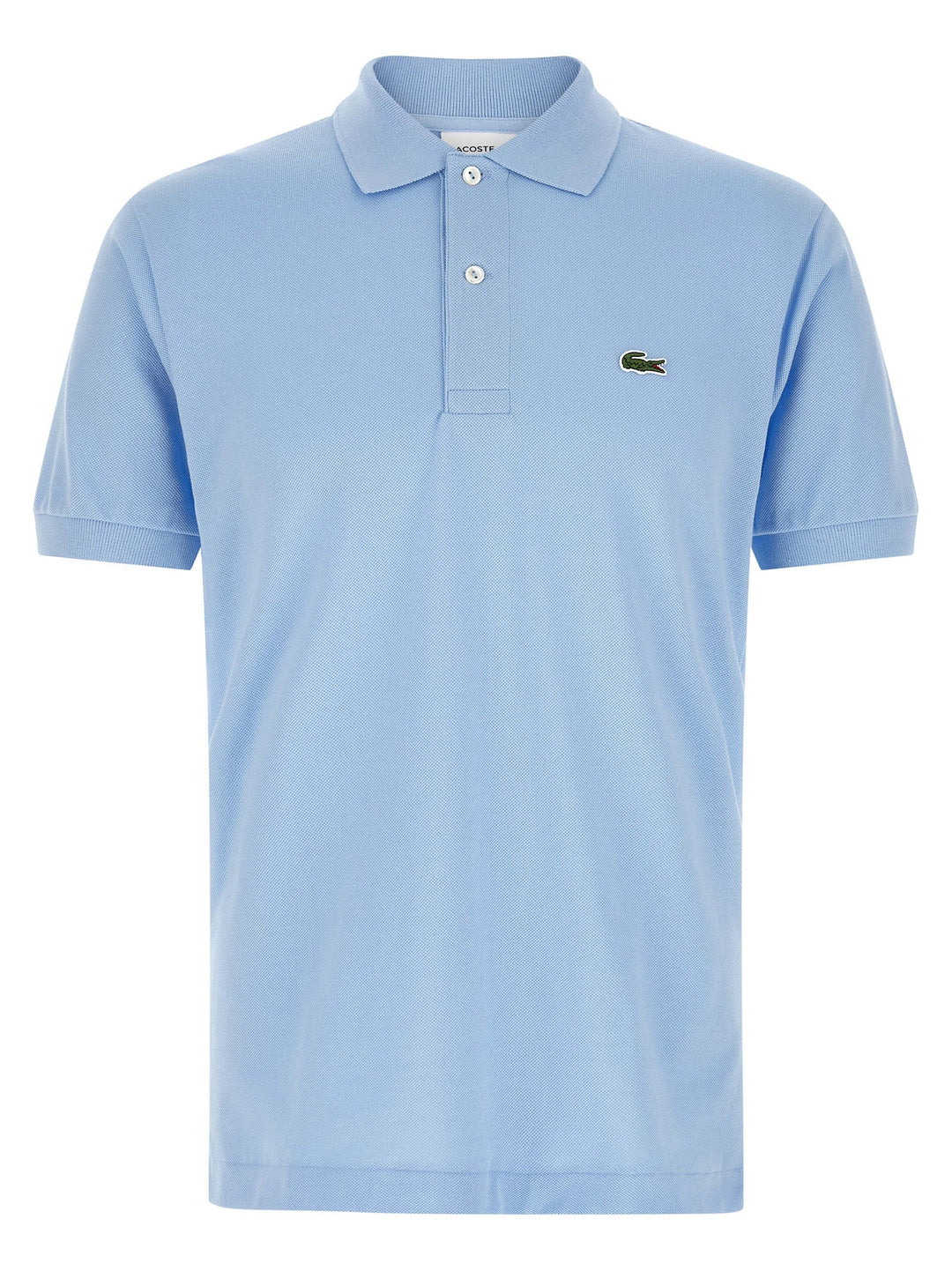 Lacoste Blue Cotton Polo Shirt
