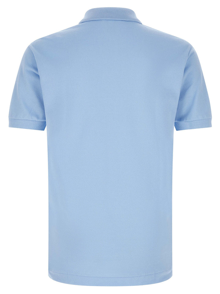 Lacoste Blue Cotton Polo Shirt