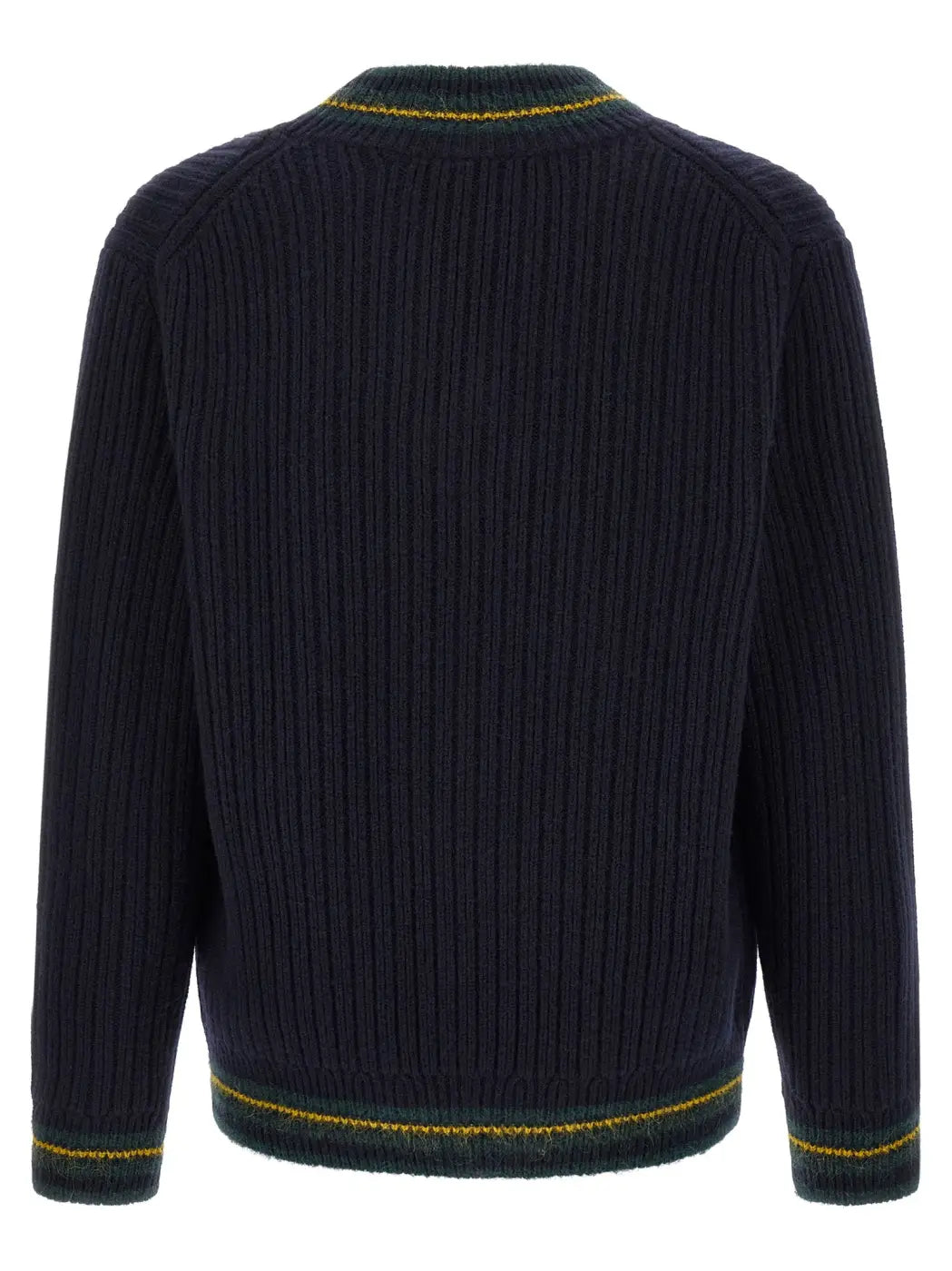 Lacoste Blue Wool Cardigan