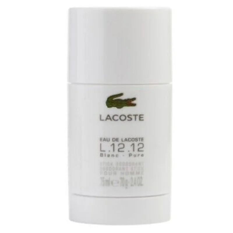 Lacoste Eau Blanc Pure Deodorant Radiates Floral Woodiness Men’s Bath & Body