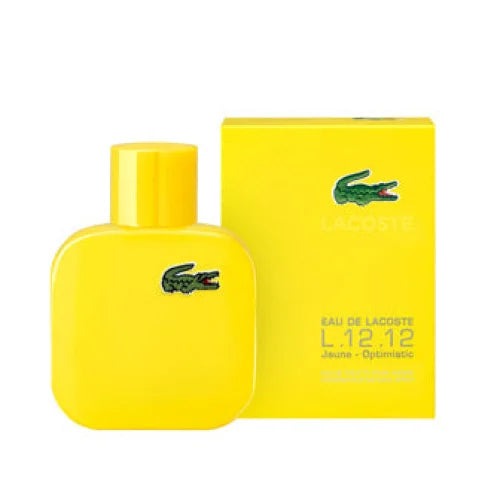 Lacoste Men’s Cologne - Eau De L.12.12 Jaune Toilette