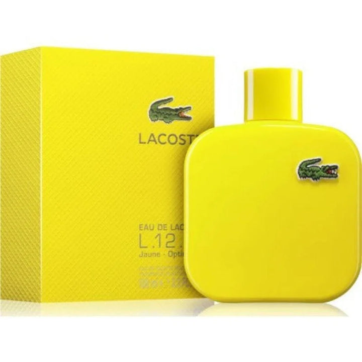 Lacoste Men’s Cologne - Jaune Eau Ignites with Tonic Water and Pink Pepper