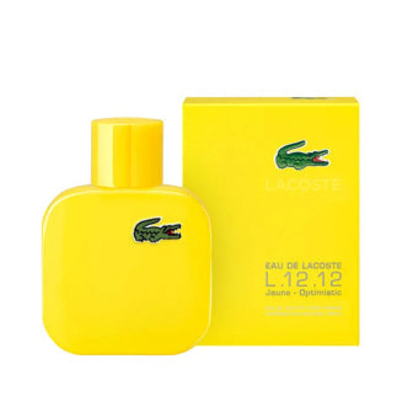 Lacoste Men’s Cologne - Jaune Eau Ignites with Tonic Water and Pink Pepper