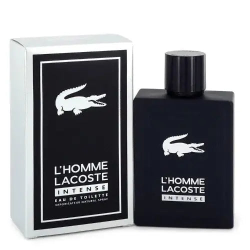 Lacoste L’Homme Intense with Fruity and Woody Notes for Bold Confidence Men’s Cologne