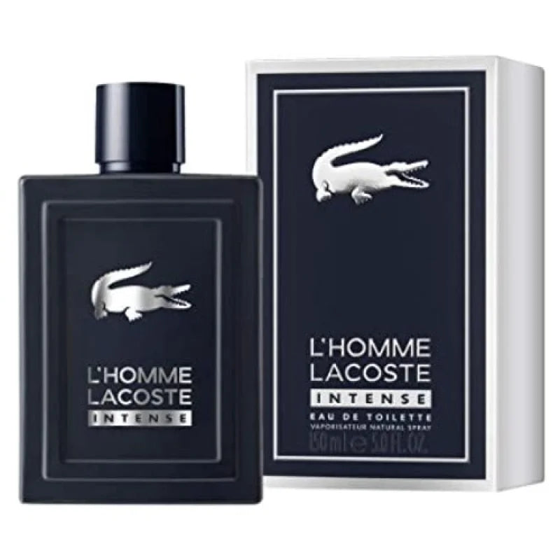 Lacoste Lhomme Intense Eau Radiates Fruity Spark and Bold Woody Accords Men’s Cologne