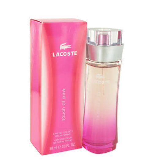 Energizing Lacoste Touch Pink Eau with Zesty Blood Orange Burst Women’s Perfume
