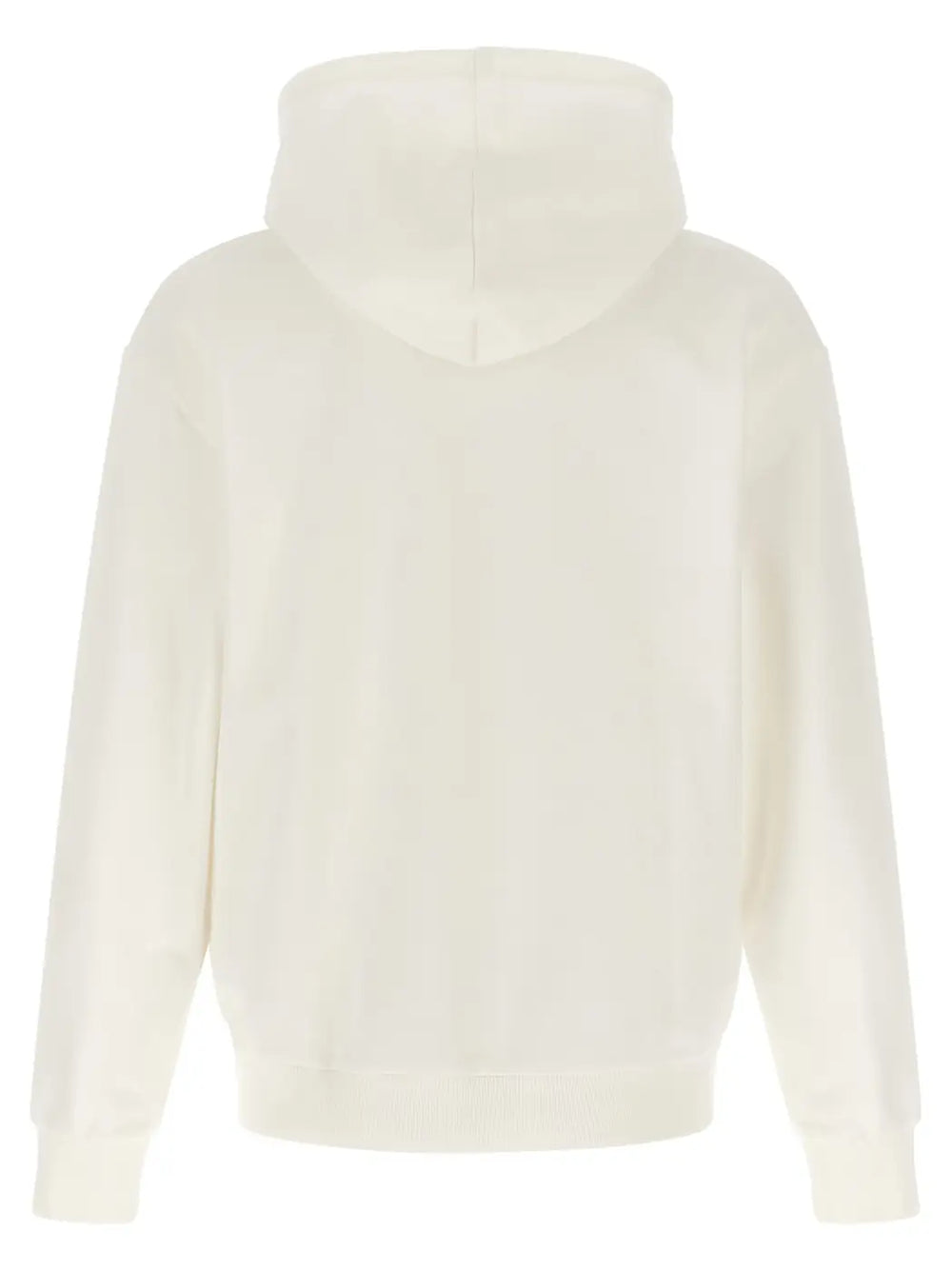 Lacoste White Cotton Sweatshirt