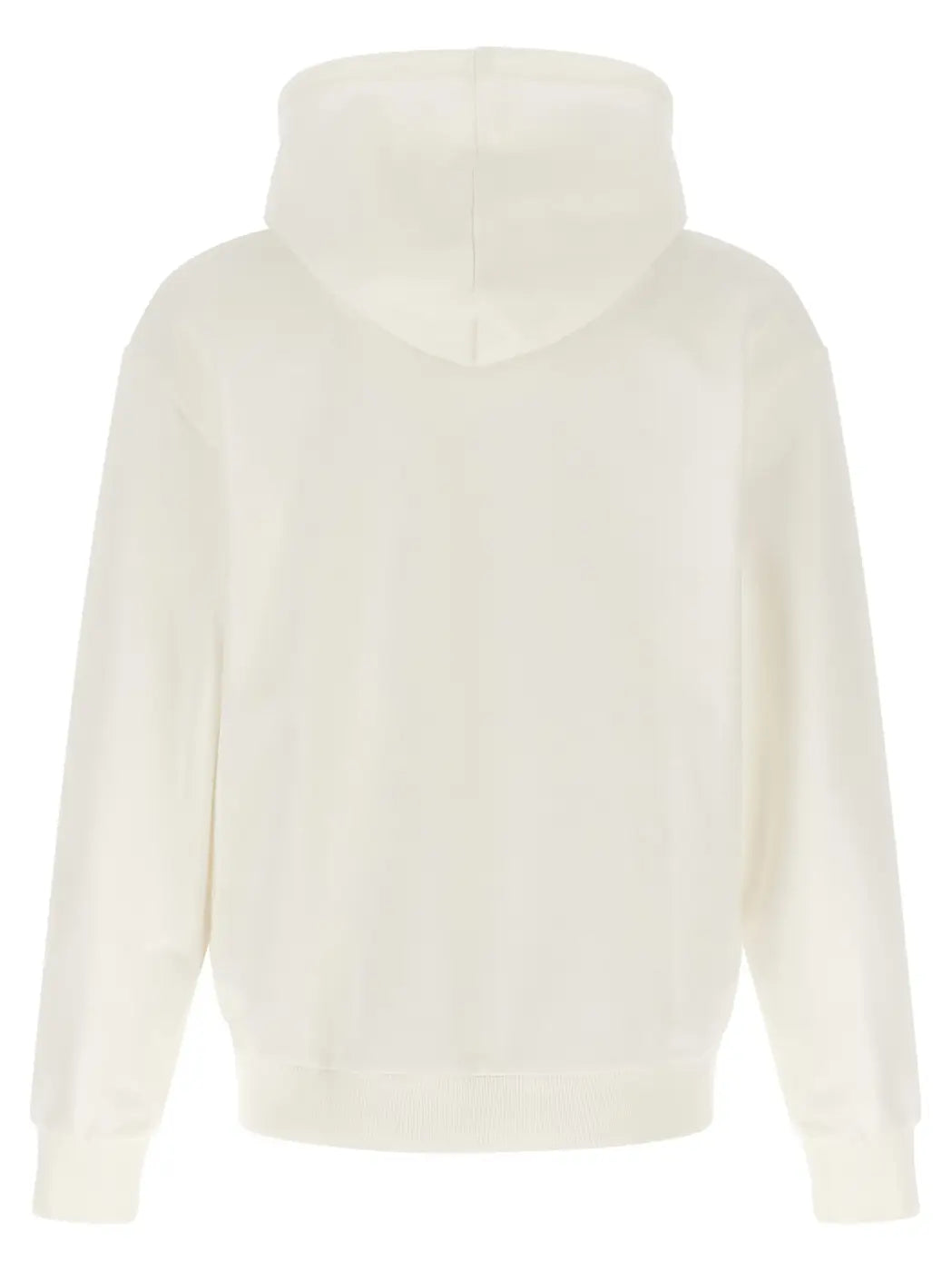 Lacoste White Cotton Sweatshirt