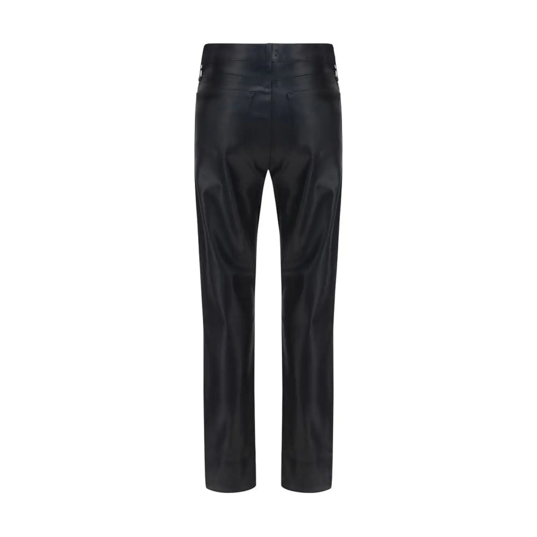 L’agence Black Leather Pants