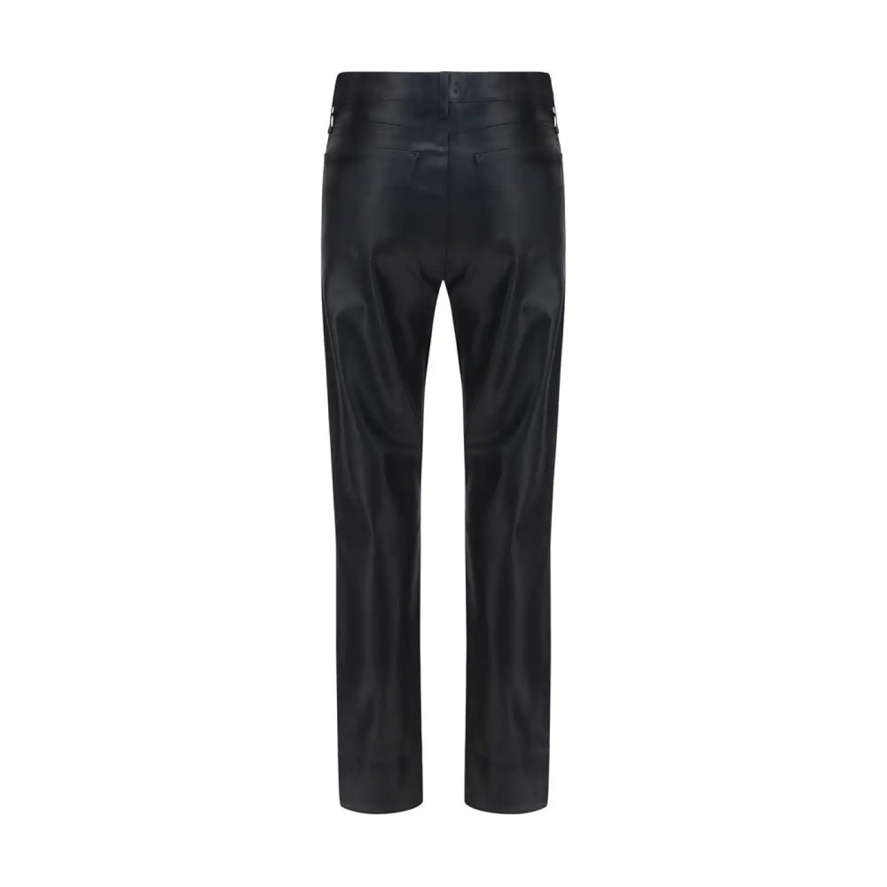 L’agence Black Leather Pants