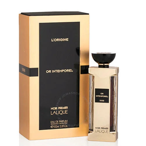 Lalique Noir Premier Or Intemporel Perfume with Coffee and Tobacco Notes Women’s