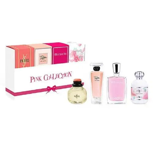 Delightful Lancome YSL Pink Collection 4 Piece Mini Gift Set Women’s Sets