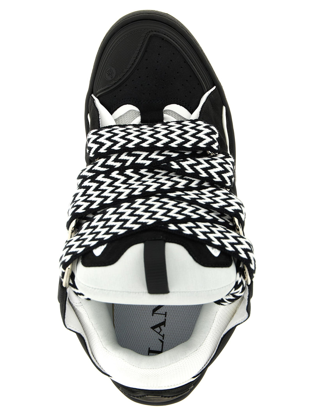 Lanvin Bicolor Calfskin Chunky Sneakers