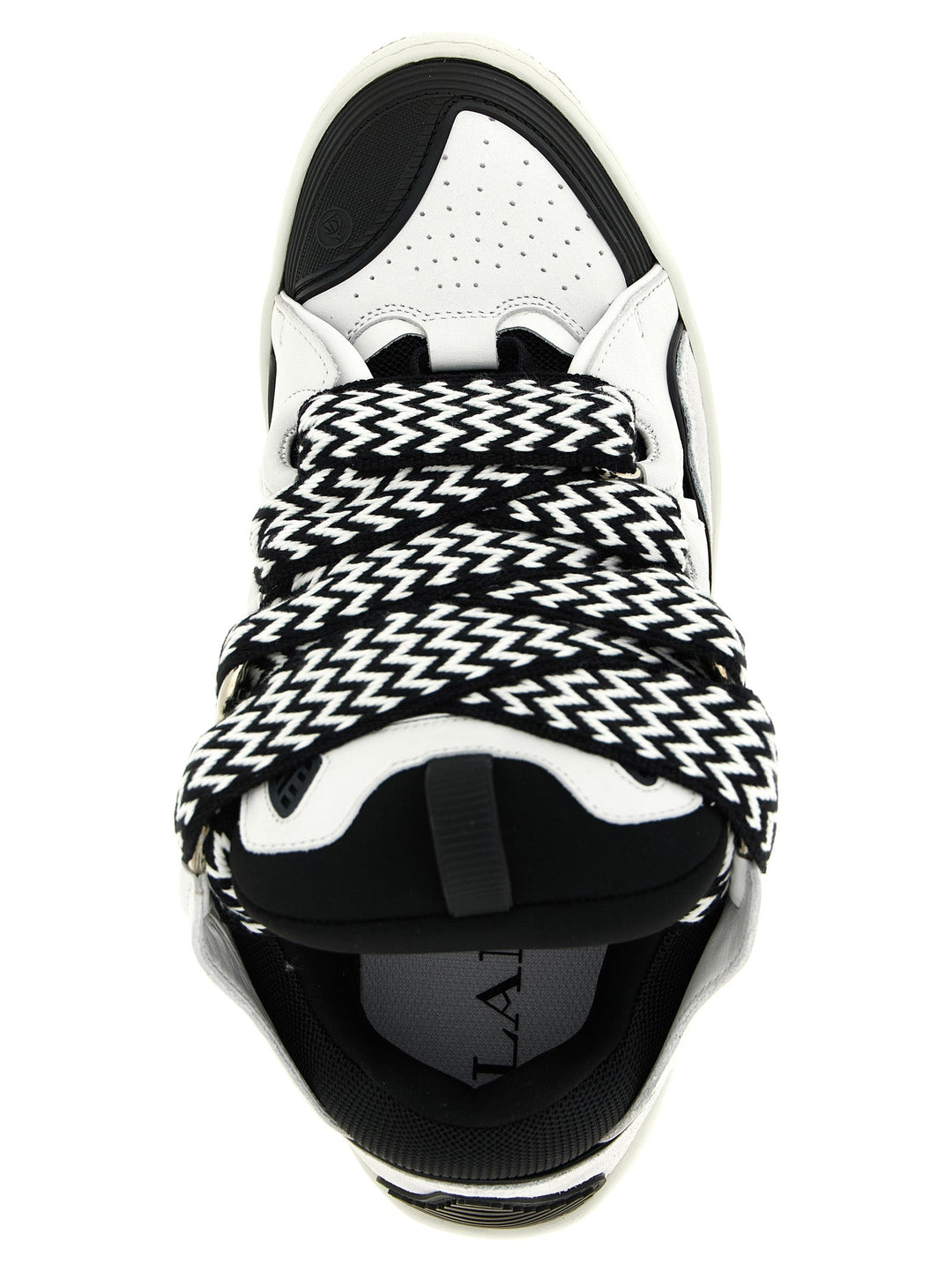 Lanvin Bicolor Calfskin Chunky Sneakers